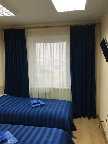 Двухместный номер эконом-класса с 2 отдельными кроватями в Отеле Drive Hotel